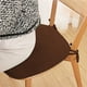 thumbnail image 5 of Cojín para Silla, Almohadilla para Asiento con Funda de Pana, Relleno Cómodo con Base Antideslizante, 43x41x3 cm, para Oficina, Hogar y Uso Estudiantil, 5 of 6