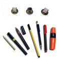 thumbnail image 4 of Portalápices De Acero Inoxidable, Clips Adhesivos Fuertes Con Bucle De Resorte Ajustable, Se Adapta A Bolígrafos De Cualquier Tamaño, Uso En Casa, Oficina, Cocina, Coche, Paquete De 5, 4 of 5