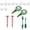 A, variant on Mini Handheld Seeder Drill for Precise Planting Indoor Outdoor Gardens Adjustable Soil Tool