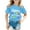 Sky Blue, variant on WOYY Toddler Girls Last Day of School T-Shirt Letter Print Short Sleeve Summer T Shirt