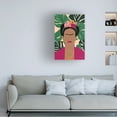 thumbnail image 3 of Becky Thorns 'Frida Kahlo I Palms No Distress' Canvas Art, 3 of 4