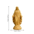 thumbnail image 3 of Darzheoy Resin Jesus Statue, Sacred Heart of Jesus Statue, Tabletop Shelf Sculpture, Versatile Home Decor Accent Ornament, Decorative Figurine for Living Room, Office, Desk, Bedroom, 3 of 6
