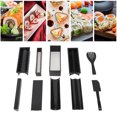 thumbnail image 1 of Kit de Machine à Sushi, Conception Séparée Sushi Riz Rouleau Bricolage Outil Mis de Multiples Formes Douces Faciles à Utiliser avec Spatule pour la Maison, 1 of 8