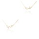 thumbnail image 4 of Collar del zodiaco Jumpingount Escorpio Oro Rhinestone DIY Chic delicado con colgante de tarjeta de exhibición, 4 of 6