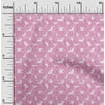 thumbnail image 2 of oneOone Rayon Light Pink Fabric Flamingo Sewing Craft Projects Fabric Prints By Yard 56 Inch Wide, 2 of 5