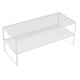 thumbnail image 4 of Soporte para monitor de computadora, soporte estable para teléfono, soporte extraíble para computadora portátil, portátil para 2 capas blanco, 4 of 9