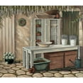 thumbnail image 3 of Schutte, Michel 22x20 Black Modern Framed Museum Art Print Titled - Kitchen, 3 of 5