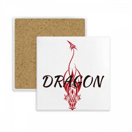 

Animal Myth Dragon s Eastern Western Wings Coaster Cup Mat Mug Subplate Holder Insulation Stone