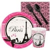 Paris Damask Snack Party Pack For 16