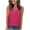 001* Hot Pink, variant on bnaln Tank Tops for Women Summer V Neck T Shirts Eyelet Embroidery Cami Shirts Trendy Sleeveless Camisole Basic Tees Loose Fit Casual Flowy Tank Tops Activewear Fashion Outfits
