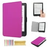 Allytech Case for Kobo Clara HD 6" 2018 eReader, Stand Auto Wake Sleep Flip PU Leather Stand Case Protective Cover for Kobo Clara HD, Purple