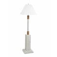 thumbnail image 2 of Bright White and Nautical Rope Floor Lamp, 2 of 3