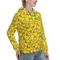 thumbnail image 6 of Honeii Ducky Cartoon Animal Yellow Pattern Womens Oversized Hoodies Long Sleeve Sweatshirts Pullover Fall Outfits with Pocket-X-Large, 6 of 7