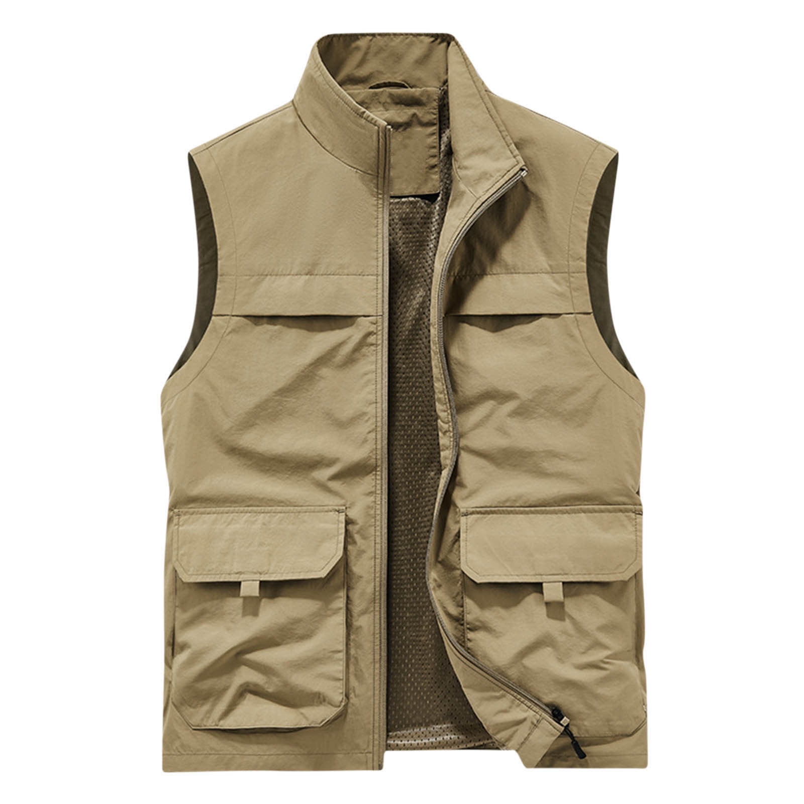 Combinaison Cargo Utilitaire Beige Zippée À Poches | Robes | PLT FR Combinaison Cargo Utilitaire Beige Zippée À Poches | Robes | PLT FR