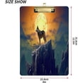 thumbnail image 3 of Coolnut Cute Clipboard Stardard Letter Size for Women with Golden Clip,Translucent Clip Board,Office & School Supplies,(12" x 9",Lone Wolf(2)) Gifts, 3 of 7