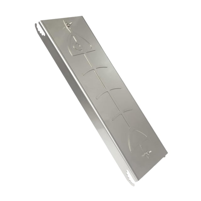 Soporte de acero inoxidable para salmón a llama, rejilla para asar pescado, soporte de acero inoxidable para salmón que ahorra espacio para