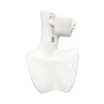 thumbnail image 2 of Silvertone Love Much Crystal Madison Leverback Earrings, 2 of 2