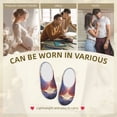 thumbnail image 7 of Picia Heart Sky Bird Couple for Women's Lamb-hug Comfy Fleece House Slippers Memory Foam, Slip-on House Shoes Indoor Outdoor-39/40, 7 of 7