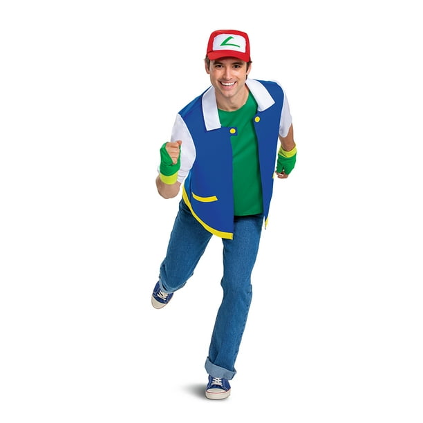 Disguise Ash Ketchum Men's Halloween for Adult - Walmart.com