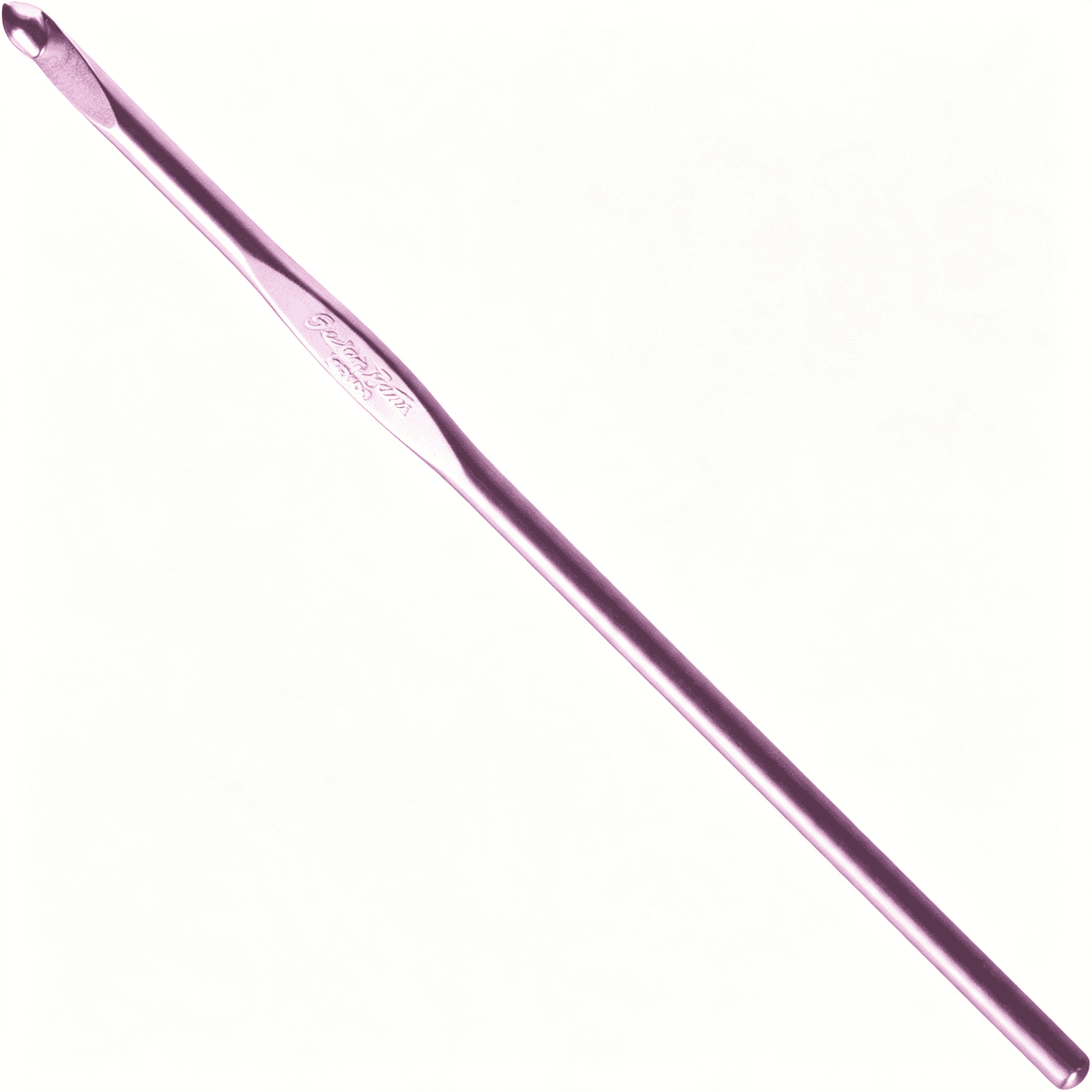 Simplicity Boye Tapered Throat Anodized Aluminum Crochet Hook, US