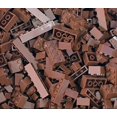 thumbnail image 1 of 120Pcs Building Blocks Bulk Lot Pack Sorted By Color Bricks Block Plate Toys Small Particles Bulk Compatible Legoeds DIY Kit,Brown,125g-bag, 1 of 7
