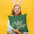 thumbnail image 3 of Xihbxyly Funda de Almohada de Pascua, Diseño Alegre de Primavera, Tela Suave, Fácil de Limpiar, Lavable a Máquina, Ideal para Sala de Estar y Dormitorio, Regalo Perfecto., 3 of 6