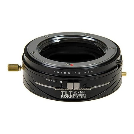 UPC: 0847372045242 | Fotodiox TLTROKR-MD-MFT Tilt & Shift Lens Mount Adapter for Minolta Rokkor Camera Body