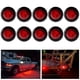 thumbnail image 5 of Muyoka 10 luces indicadoras de marcador lateral de remolque redondas de 3/4 pulgadas, 12/24 V, 2 W, 3 luces LED de separación IP67, impermeables, LED, botón de separación, lámparas de señal para camió Muyoka Hogar, 5 of 6