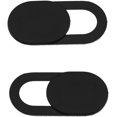 thumbnail image 3 of 6pcs Black Webcam Cover Ultra Thin Design Web Camera Cover Adhesive Sticker, 3 of 4