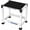 White, variant on GanFindX Steel Plyo Box - 12/18 Inch Height Options | Heavy-Duty Metal Jumping Box for Home Gym | Enhance Fitness, Agility, Stamina and Strength Training