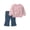 Pink Bows, variant on Carter's Child of Mine Baby Outfit Set, 2-Piece, Sizes 0/3 Months-24 Months