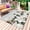 Light Blue, variant on White Magnolia Outdoor Rug for Patio/Deck/Porch, Non-Slip Large Area Rug 6 x 9 Ft, Spring Floral Blossom Flowers Plants Light Blue Indoor Outdoor Rugs Washable Area Rugs, Camping Rug Carpet Runner