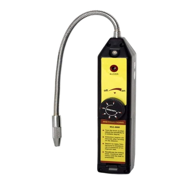 -6000 Detector de Fugas de FreóN Probador de Gas HalóGeno HVAC Refrigerante AC Sniffer R22 R410A
