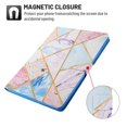 thumbnail image 3 of Dteck Folio Case for Samsung Galaxy Tab A7 10.4" 2020 SM-T500 T505, Slim Fit PU Leather Multi-angle Viewing Stand Shockproof Case Built-in Card Slots Cover,34# Marble, 3 of 7