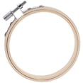 thumbnail image 3 of Cerceaux Brodés 13cm Cerceaux en Bambou Ronds pour Point de Croix pour Bricolage, 3 of 5