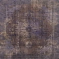 thumbnail image 1 of Ahgly Company Indoor Square Abstract Rose Purple Abstract Area Rugs, 3' Square, 1 of 6