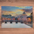 thumbnail image 5 of Ambesonne Italy Jigsaw Puzzle Durable Cardboard, View of Vatican Rome, 1000 pcs, Multicolor, 5 of 5