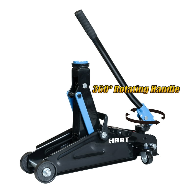 Hart T820050R Lifting Trolley Jack with 360 Degree Swivel Handle