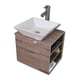 thumbnail image 3 of Mueble PARA BAÑO ESATTO Dtua Maya Satin Plus con lavabo llave Desagües y espejo, 3 of 7