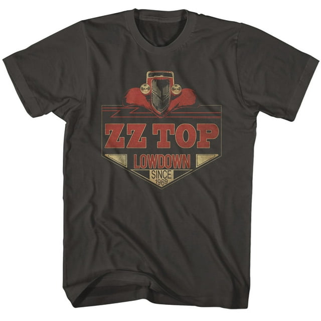 ZZ Top Rock Band Music Group Lowdown In The Street Since 1969 Adult T-Shirt Tee