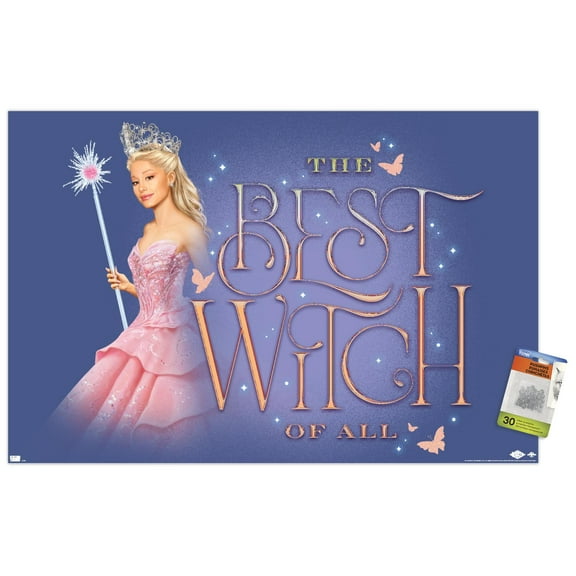 Wicked - Glinda Upland: The Best Witch Wall Poster with Pushpins, 22.375" x 34"