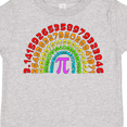 thumbnail image 4 of Inktastic Rainbow Pi for Pi Day Boys or Girls Toddler T-Shirt, 4 of 5