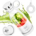 thumbnail image 1 of MIAOKE Batidora portátil, licuadora portátil de moda para batidos y licuados de 11.2 onzas, magnética USB de carga rápida, mini mezcladora de jugo fresco, llévala para viajar -WH, 1 of 5