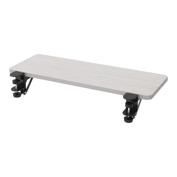Reposabrazos ergonómico con bandeja extensora para escritorio, abrazadera plegable para escribir cómodamente. 55 cm x 24 cm x 85 cm