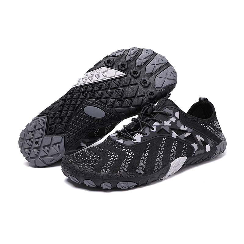 ywluxe Hike Barefoot Shoes - Unisex Wide Toe Box Water Shoes, Pro-Healthy Non-Slip Waterproof Footwear for Men Women, Running Hiking Sneakers Boots