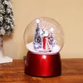 thumbnail image 4 of Toystoory Caja de música de Navidad luminosa bola de cristal de muñeco de nieve giratoria cajas musicales adorables decoración de Navidad bola Kits de decoración para fiestas Papá Noel, 4 of 6
