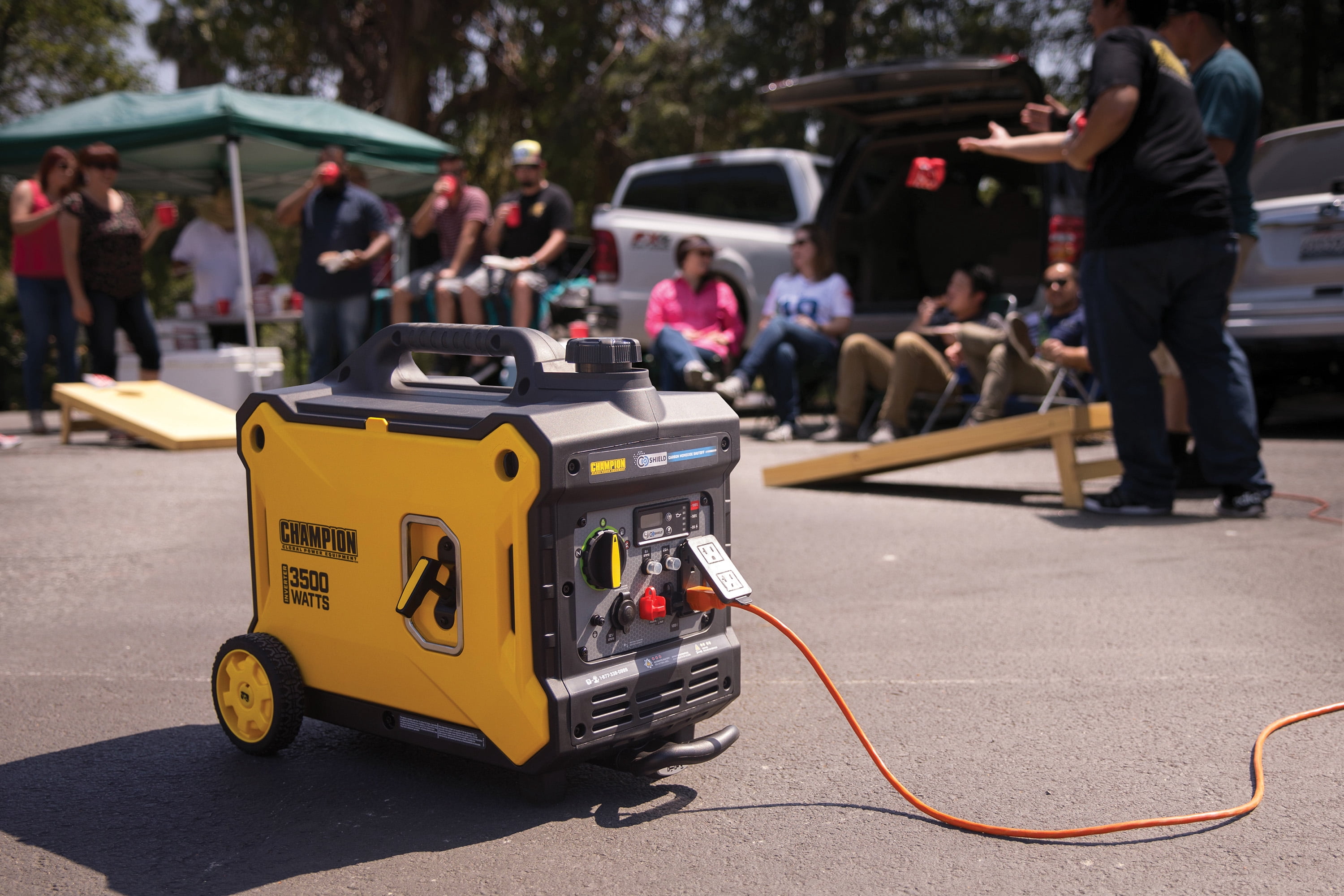 Champion Power Equipment 3500-Watt Inverter Generator with Quiet Technology and CO Shield