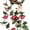 A, variant on Tkrady Artificial Rose Vine Flower (with Green Leaves) 45 Heads Flower for Hanging in Room, Anniversary, Wedding, Birthday, Christmas Wall Arch Decoration, Spring Pink Flowers 2.5m