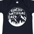 thumbnail image 4 of Inktastic Glacier National Park Montana Mountains Boys or Girls Baby Bodysuit, 4 of 5
