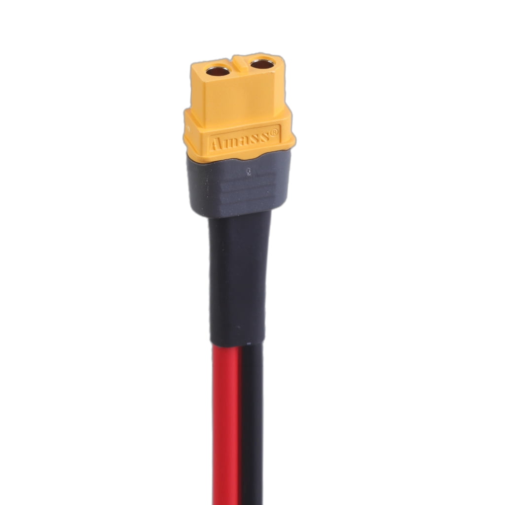 WINDLAND Portable 12AWG Solar Connectors to XT60 Adapter Cable for Connection to Car Power